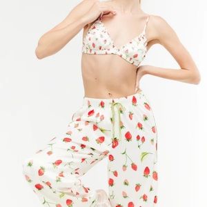 NWT Parade Luxe Satin Dream Wide Leg Pants